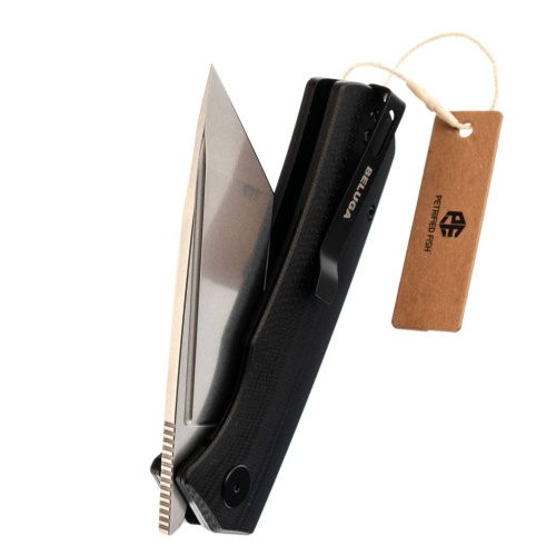 Складной нож Petrified Fish PFP01T Beluga фото 9