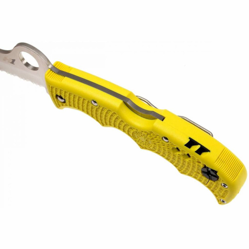 Складной нож Spyderco Rescue Assist™ Salt Yellow - 79PSYL фото 3