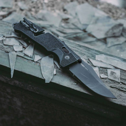 Складной нож SOG Trident Mk3 Blackout фото 11