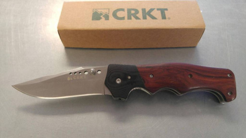 Складной нож CRKT Natural 2 - Cocobolo with G10 Bolster фото 3