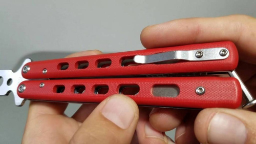 Складной нож Boker Тренировочный нож-бабочка (балисонг) Balisong Trainer фото 4