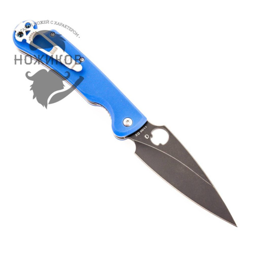 Складной нож Daggerr Sting Blue G10 Blackwash фото 5