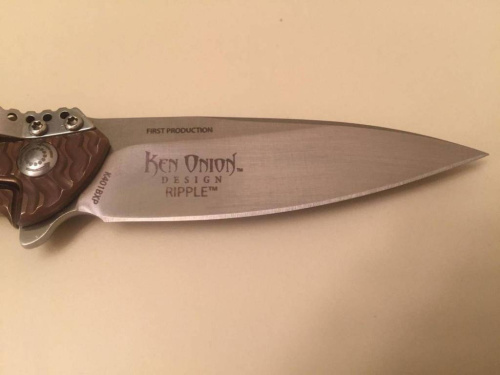 Складной нож CRKT Ripple 2 Bronze фото 8