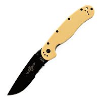 Нож складной полусеррейторный Ontario RAT-1