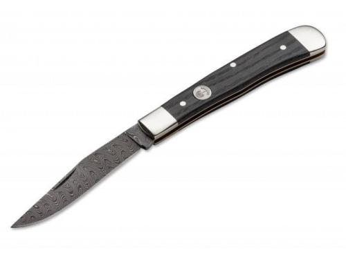 Складной нож Boker Trapper Classic Damast 112545DAM Складной нож Boker Trapper Classic Damast 112545DAM