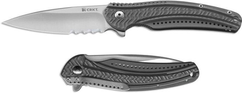 Складной нож CRKT Ripple Grey Combo фото 4 Складной нож CRKT Ripple Grey Combo фото 4