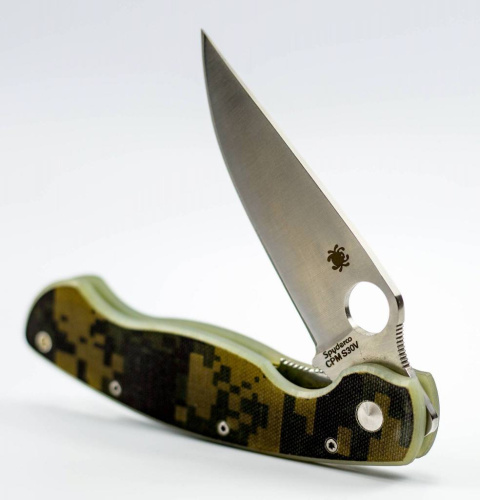 Складной нож  Spyderco Military Camo Replica фото 2