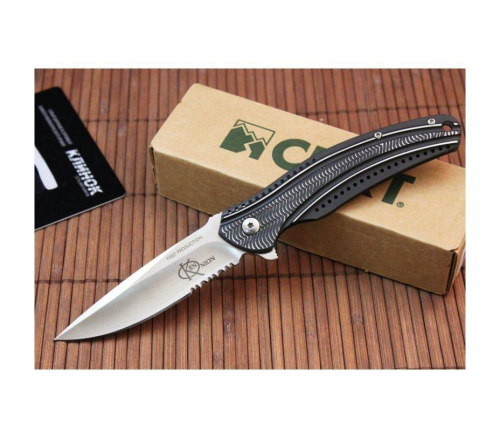 Складной нож CRKT Ripple Charcoal Combo фото 3